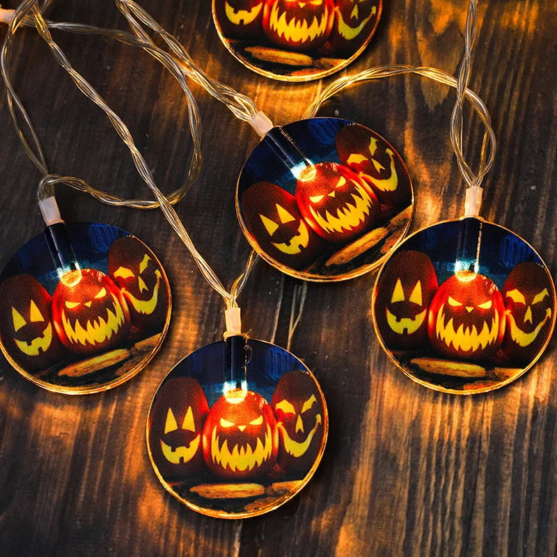 イベント・ハロウィン装飾|電源えらべるLEDデコレーションライト(1.5M/3M/6M)