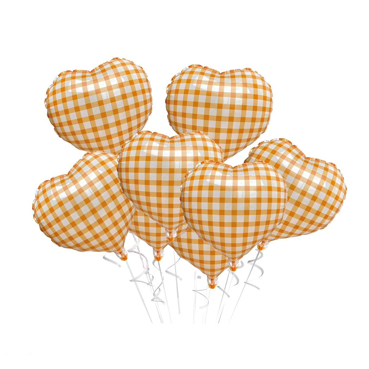 イベント・バルーン装飾 | ハート型ホイルバルーンセット| 10個