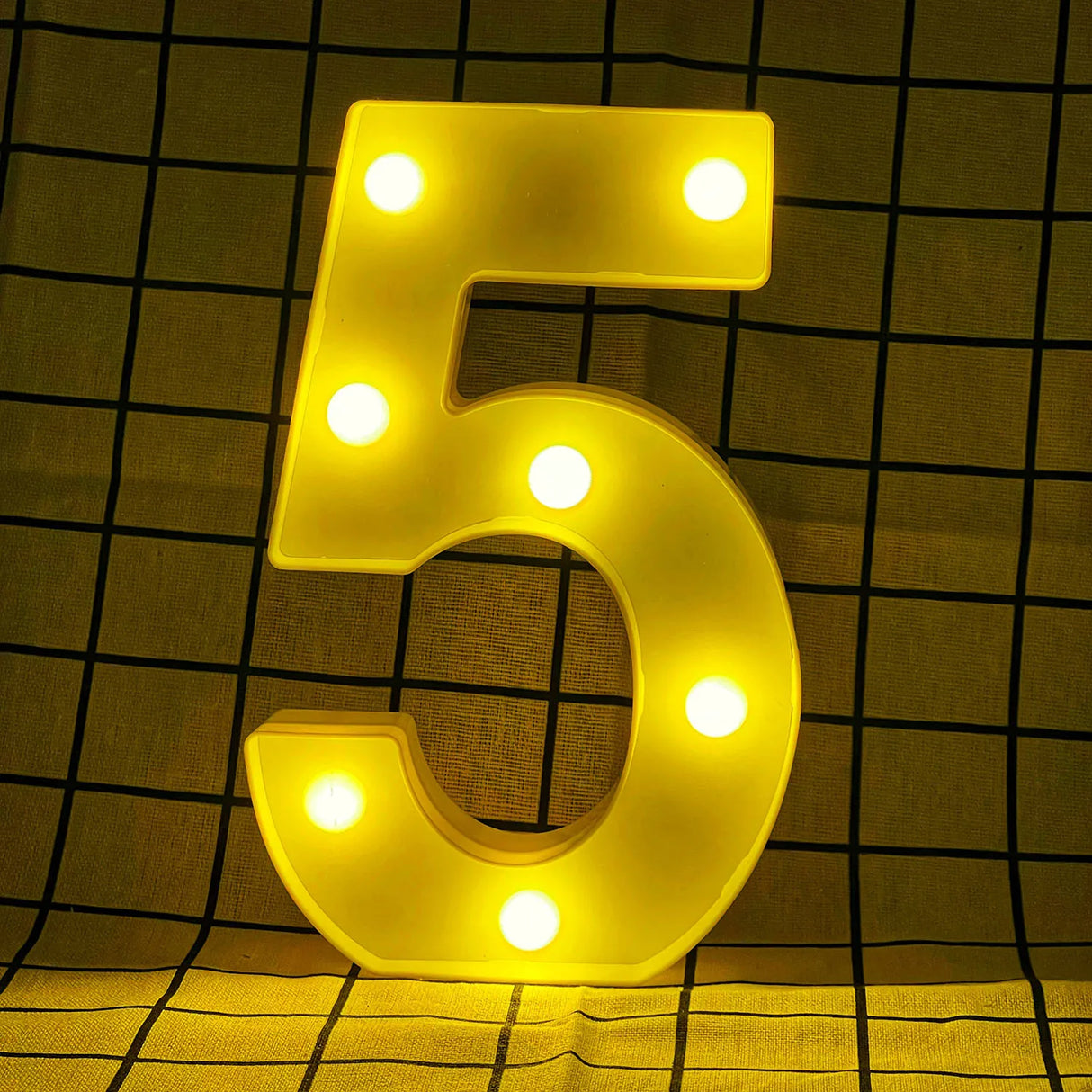 【LED装飾】LEDライト・デコレーションライト(ハート/数字/アルファベット)22cm ハート16cm