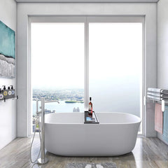 【完璧!プライバシー保護】すりガラス風ガラスフィルム