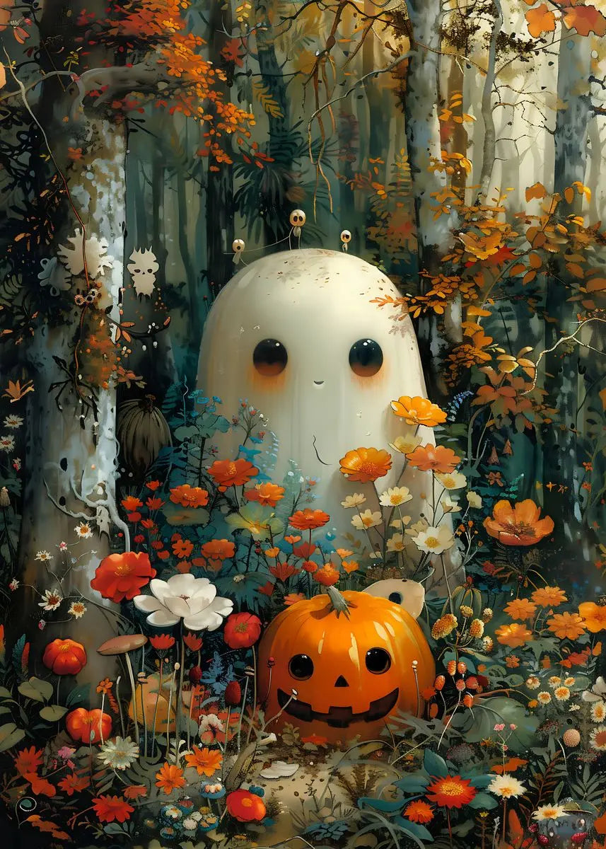 イベント・ハロウィングッズ|ゴシックキャンバス壁装飾ポスター