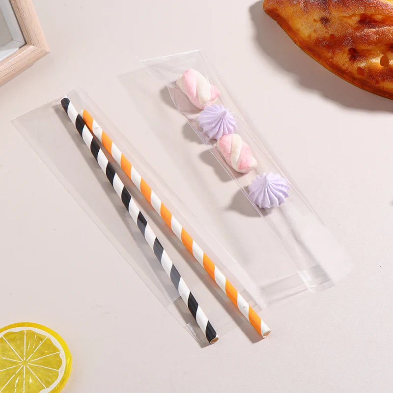 |イベント・ノベルティ用品 | 透明OPP袋 100枚セット | W5×H20cm