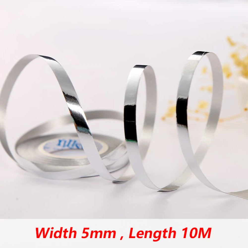 イベント・バルーン装飾 | クラフト用サテンリボン5mm | 10m巻