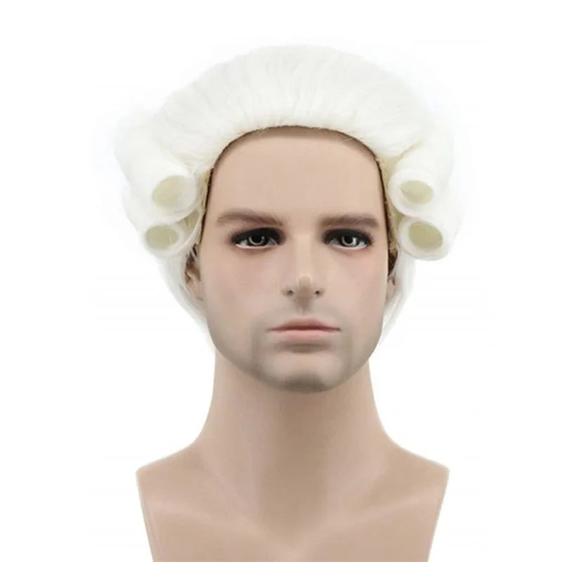 イベント・ハロウィングッズ |バロック裁判官コスプレ用 ウィッグセット