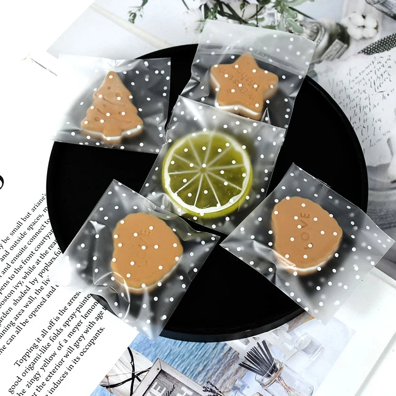 |イベント・ノベルティ用品 | 水玉柄 透明OPP袋 100枚セット