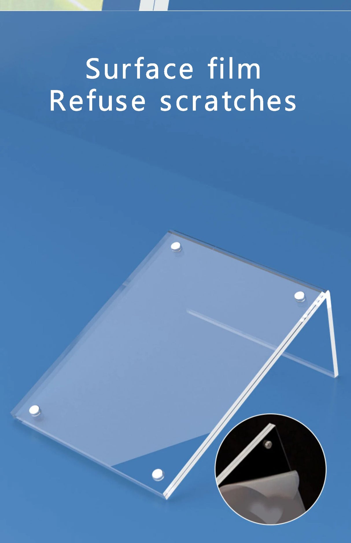 L字型マグネット式ディスプレイボード