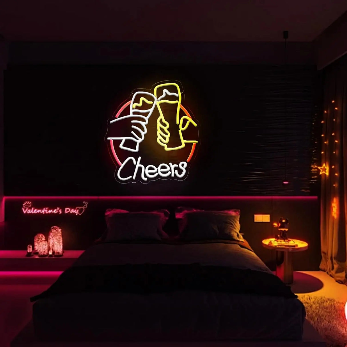 ビールLEDネオンサイン(ネオン看板) 壁装飾ライト