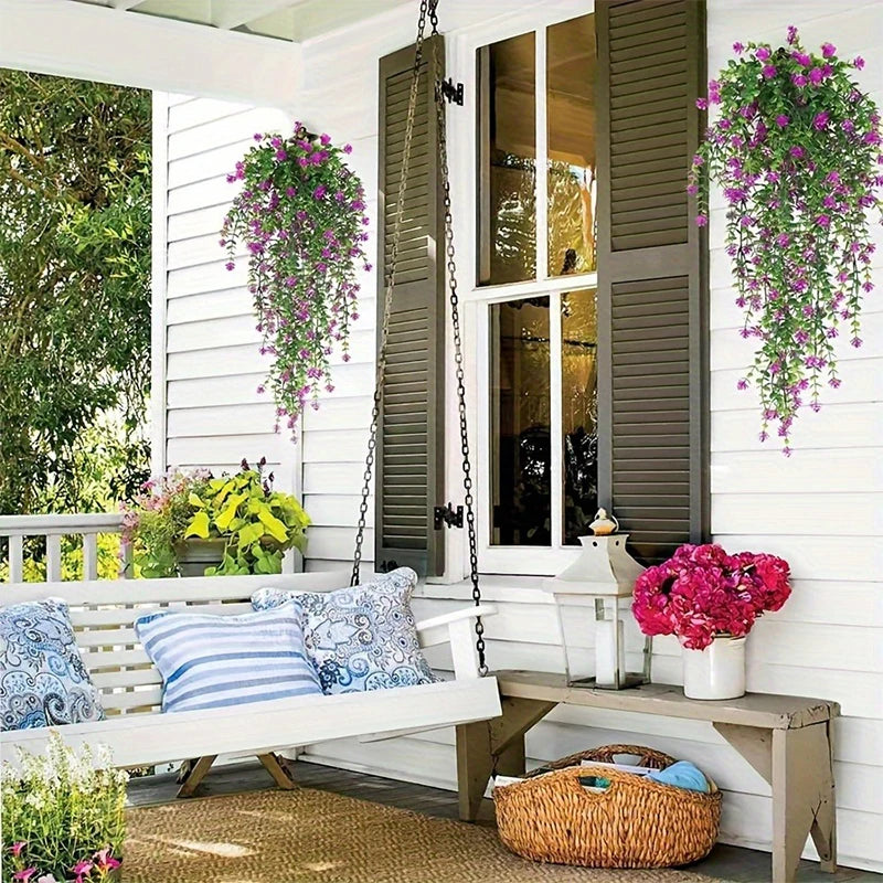 パーティー・ガーデン装飾|造花ハンギングフラワー(76c)