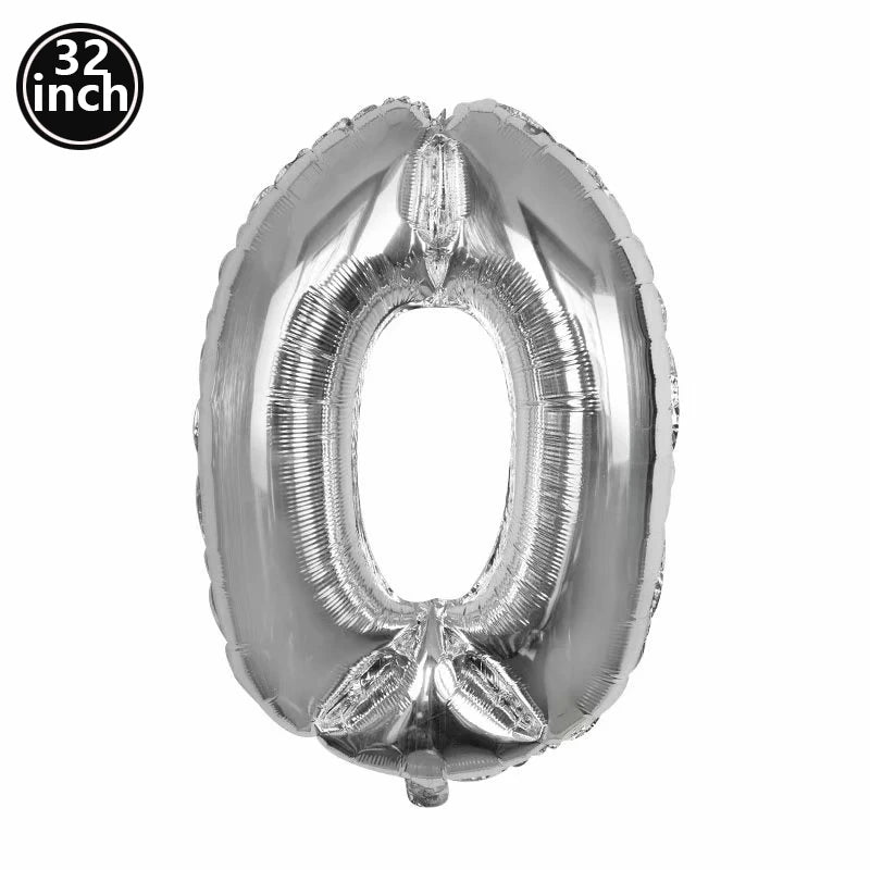 イベント・バルーン装飾 | マルチカラー数字バルーン