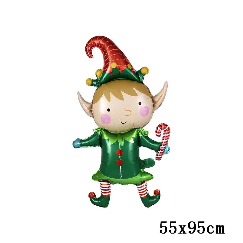 イベント・クリスマス装飾|ホイルバルーン サンタ&スノーマン