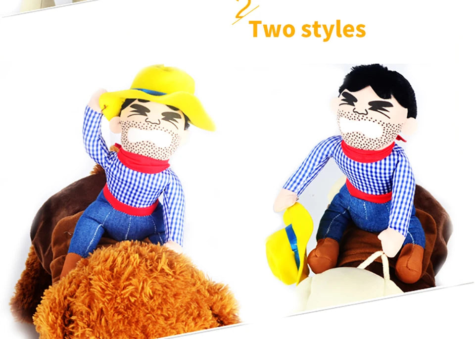 イベント・ハロウィングッズ|犬用カウボーイコスチュームジャケット