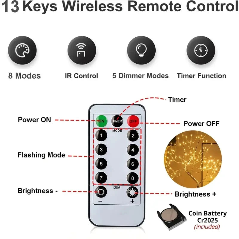 モチーフライト|イベント・パーティー装飾|LED ツリーライト(高さ50c)