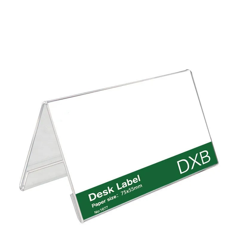 5個入りミニアクリルサインディスプレイホルダー