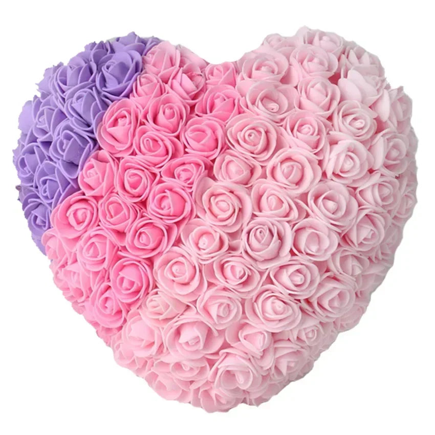 パーティー・インテリア装飾|造花ハート型ローズデコレーション(25c)