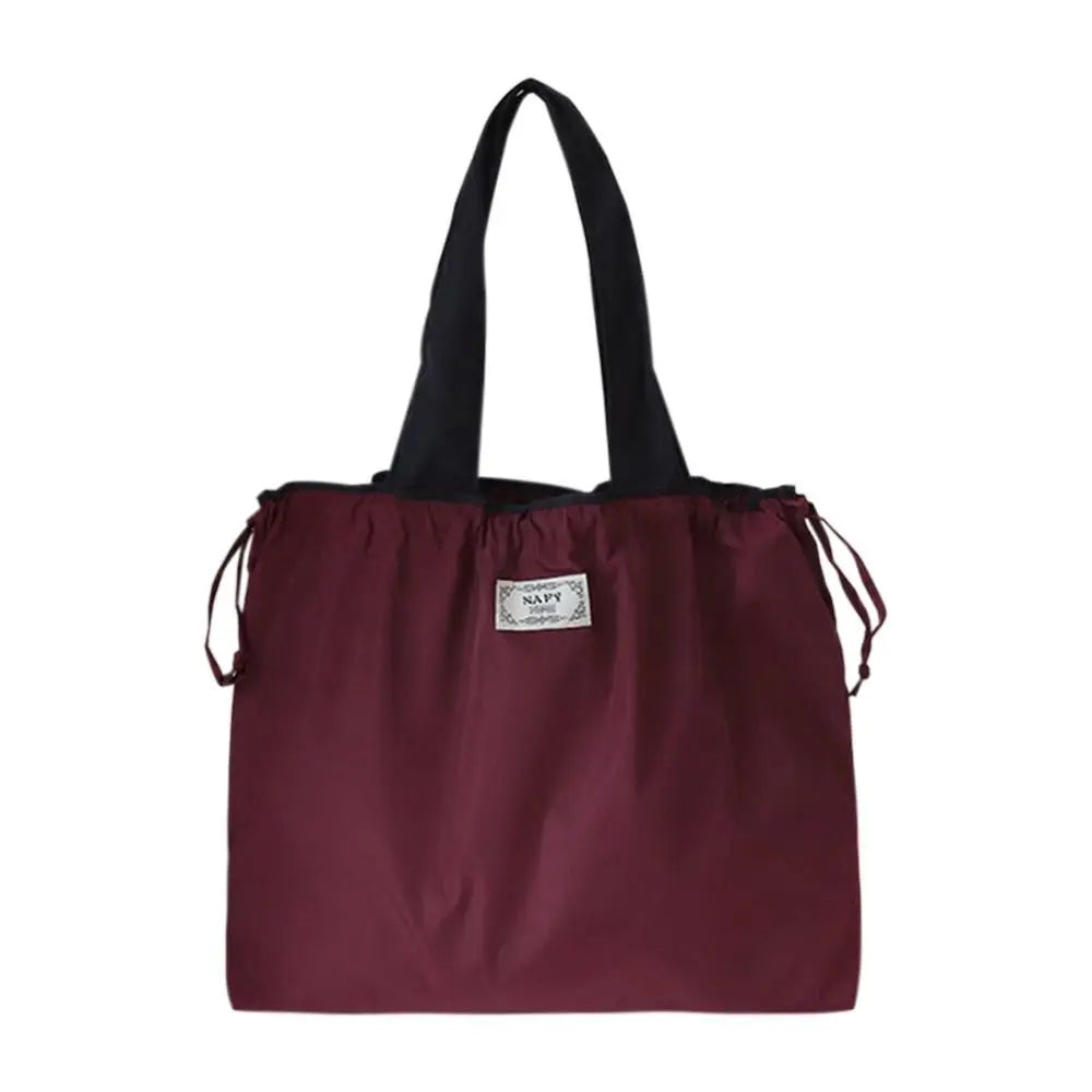 |ノベルティ用品 | 折り畳み可能 巾着型エコバッグ | 47×35cm