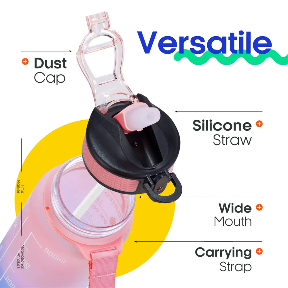 |イベント・ノベルティ用品 |目盛り付き漏れ防止ボトル| 900ml-1000ml