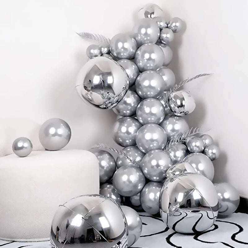 ホイル球状バルーン 4D 大型パーティー用