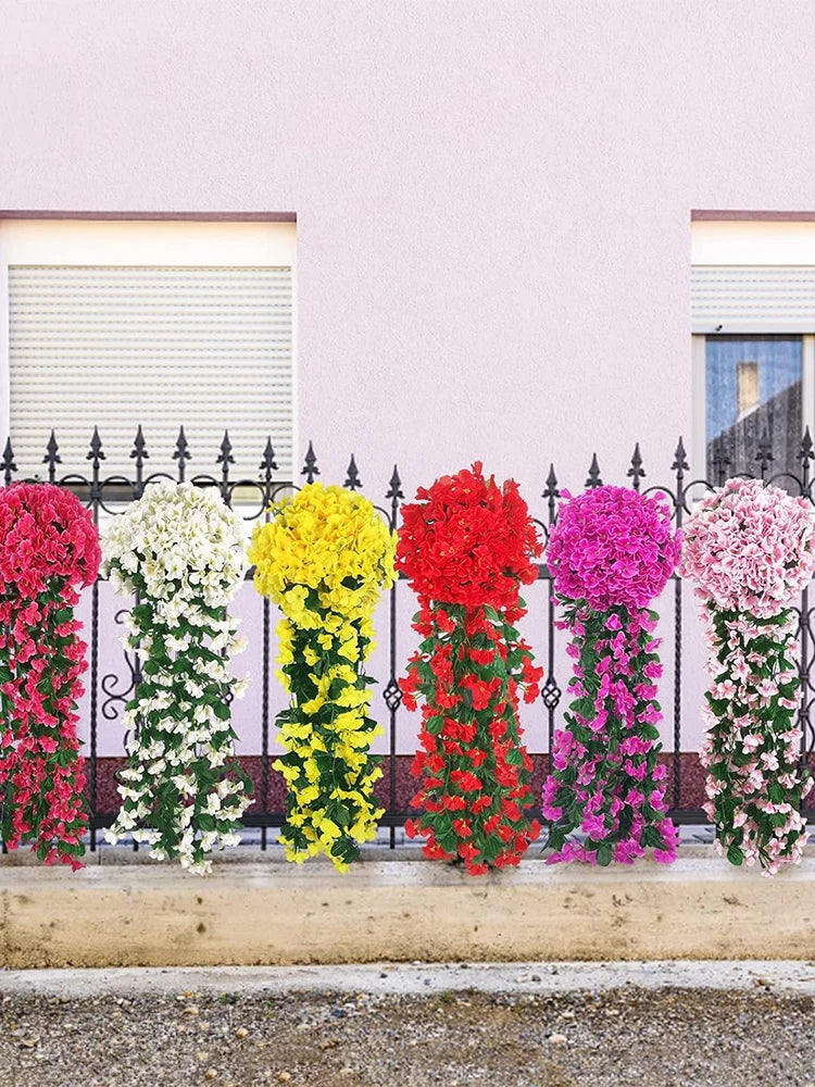 パーティー・インテリア装飾| シルク造花 壁掛けデコレーション(80c)