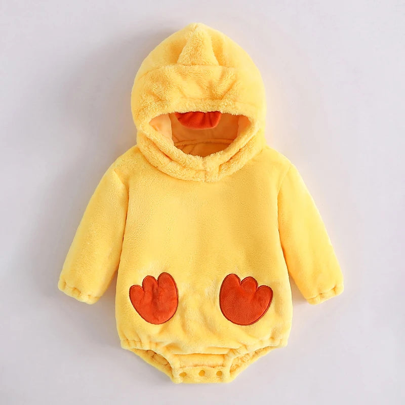 イベント・ハロウィングッズ|アニマル着ぐるみ風ベビーロンパース(1〜24ヶ月)