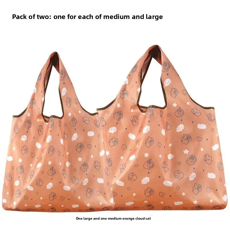 | ノベルティ用品 | かわいい厚手防水折りたたみエコバッグ