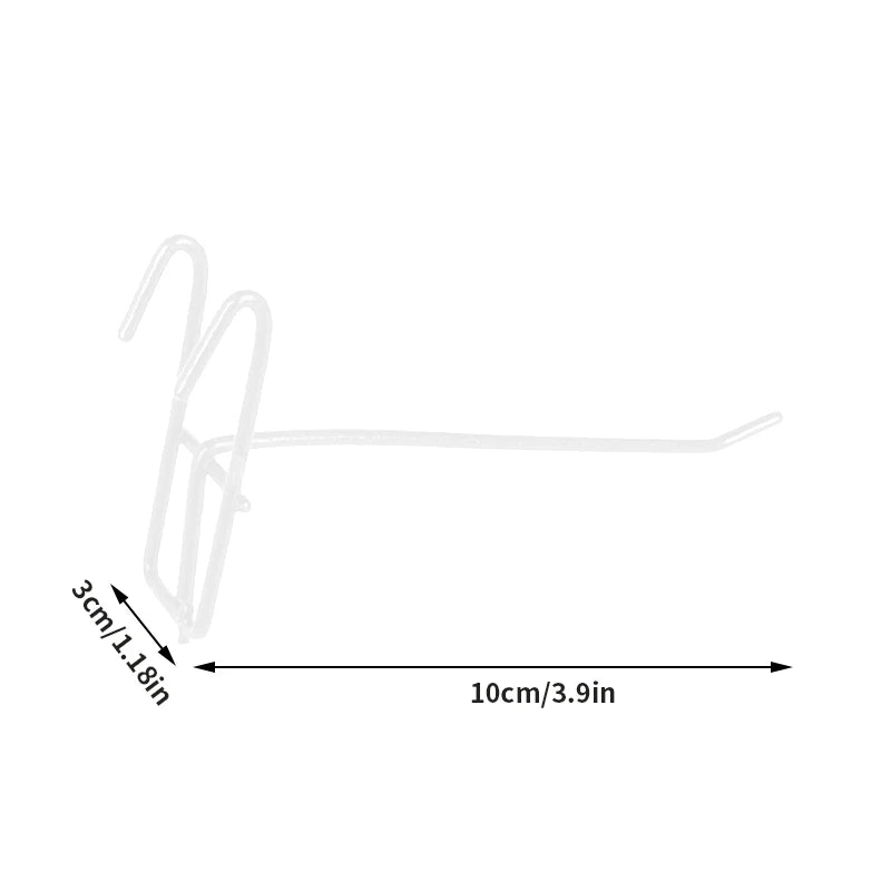 メッシュ棚用アイアンフック 10/20/30/50個セット