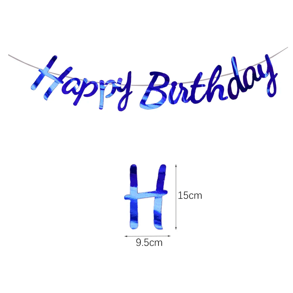 パーティー用装飾 誕生日用バナー 壁面装飾 華やか演出