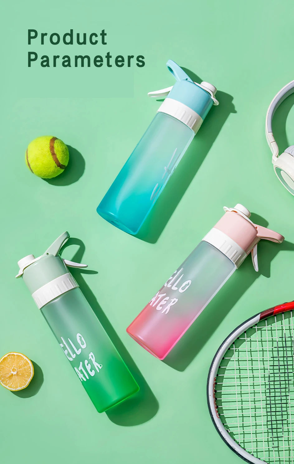 |イベント・ノベルティ用品 |スプレーできる!ウォーターボトル | 650ml