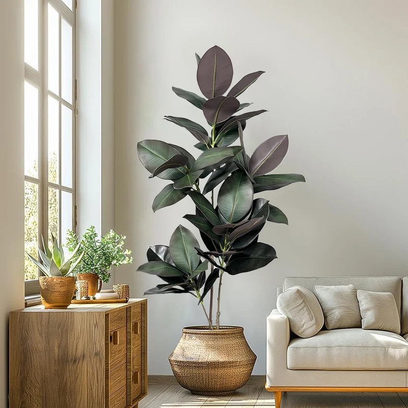 70~150cm・人工フィカスツリー・フェイクトロピカル植物・プラスチックゴム枝