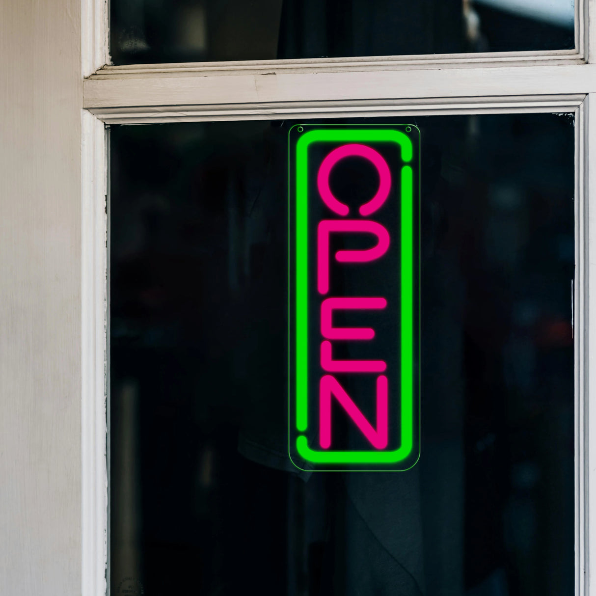 OPEN LEDネオンサイン(ネオン看板)縦型 USB電源