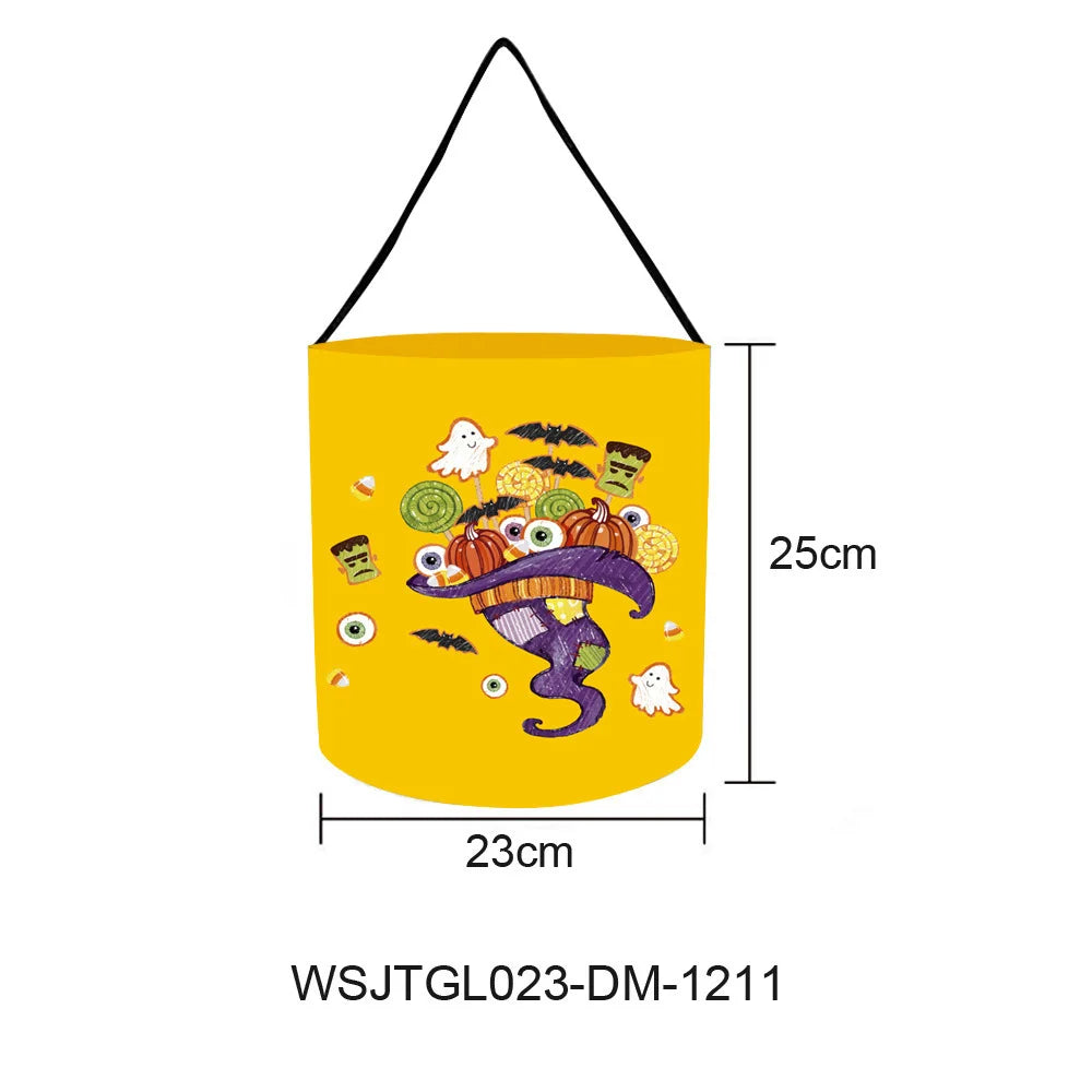 イベント・ハロウィングッズ|LEDライト付きハロウィントリックバスケット