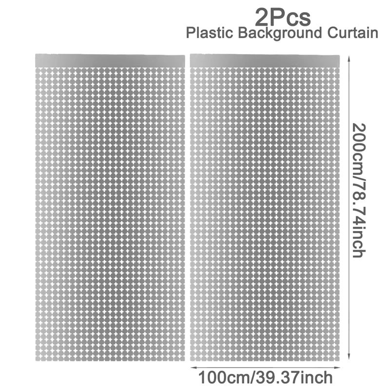 パーティー・インテリア装飾 キラキラ!カーテン ミラーボール風 華やか