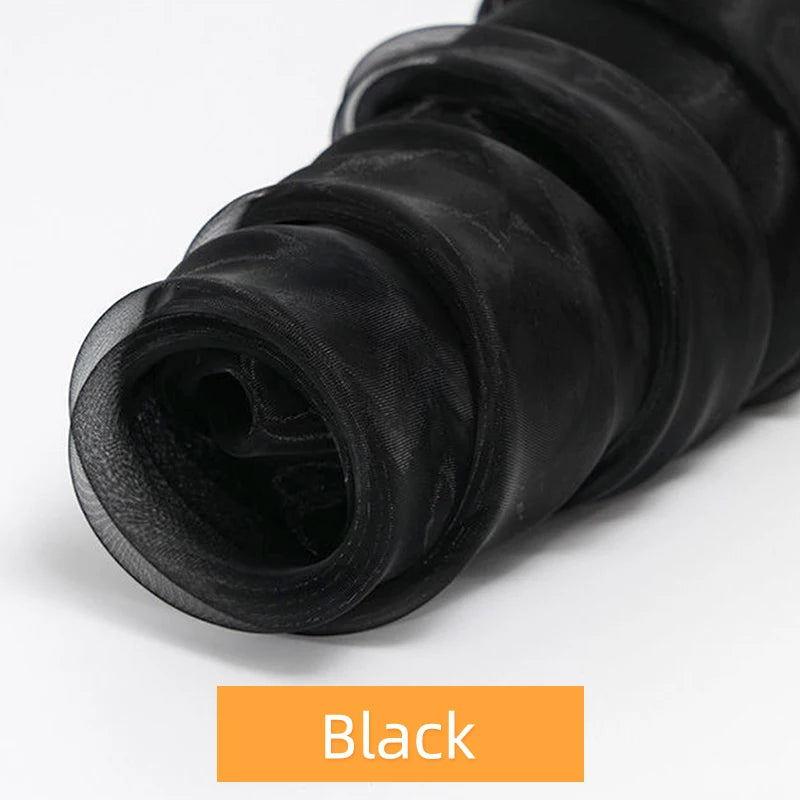 パーティー・インテリア装飾 シフォン素材カーテン 5M/10M 透明感