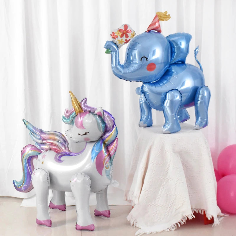 イベント・バルーン装飾 | ユニコーン・アニマル柄パーティ用グッズいろいろ