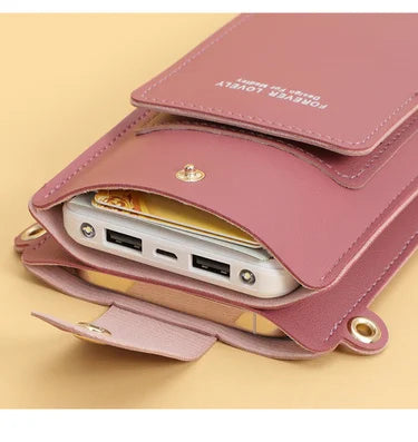 |イベント・ノベルティ用品 | タッチスクリーン対応スマホショルダーバッグ | W11×H20×D2㎝