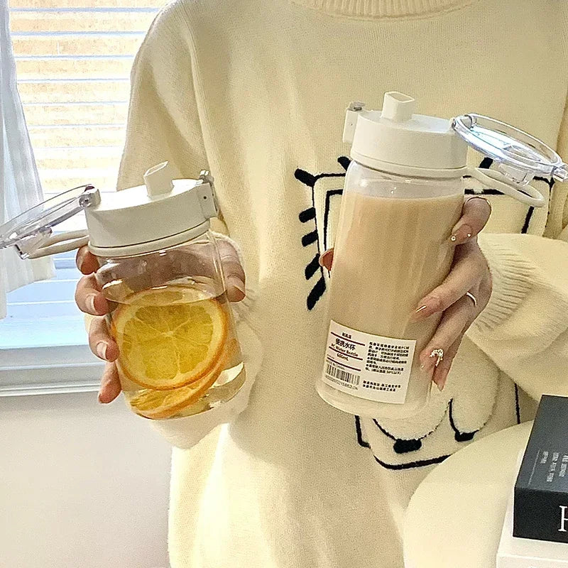 |イベント・ノベルティ用品 | 透明ポータブルウォーターボトル | 350ml〜800ml