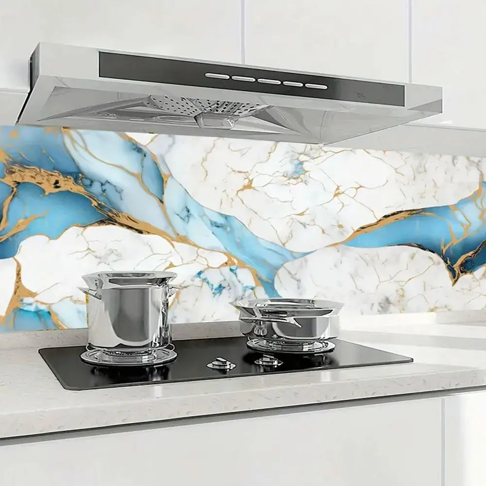 インテリア装飾・DIY 大理石風シート 40c/60c 長さ1M/3M/5M 防水・防カビ・耐火