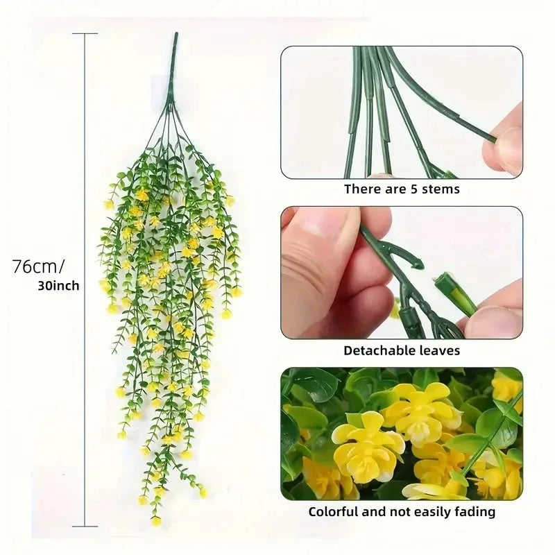 パーティー・ガーデン装飾|造花ハンギングフラワー(76c)