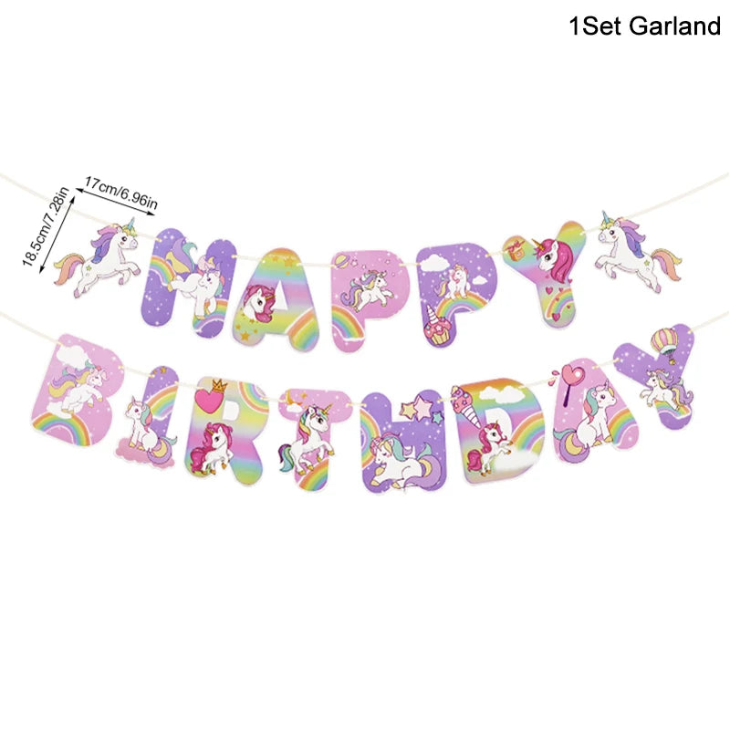 イベント・バルーン装飾 | ユニコーン・アニマル柄パーティ用グッズいろいろ