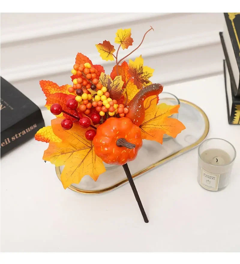 イベント・ハロウィングッズ|秋色リース デコレーションセット