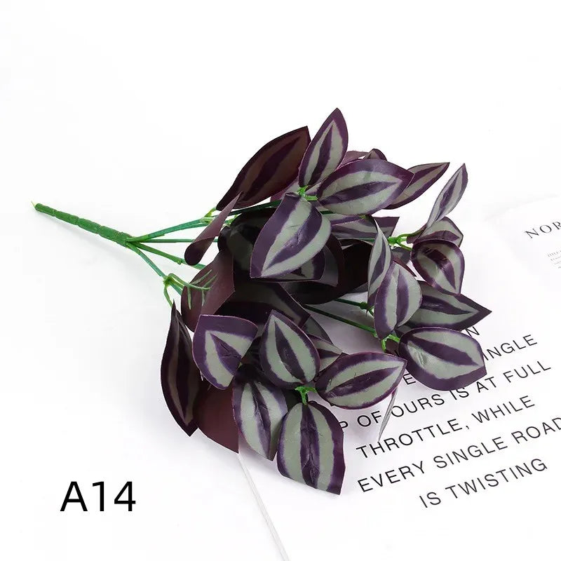 人工植物のデスクトップ装飾・フェイクグリーンの植物アクセサリー・プラスチックの花・屋外装飾