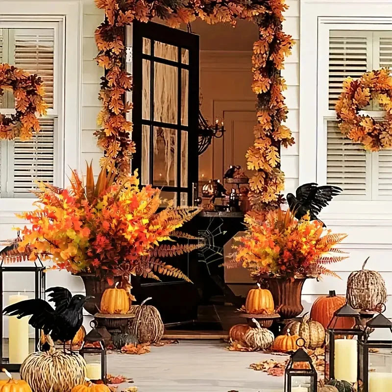 イベント・ハロウィングッズ|秋のホームデコレーション 造花ブーケ