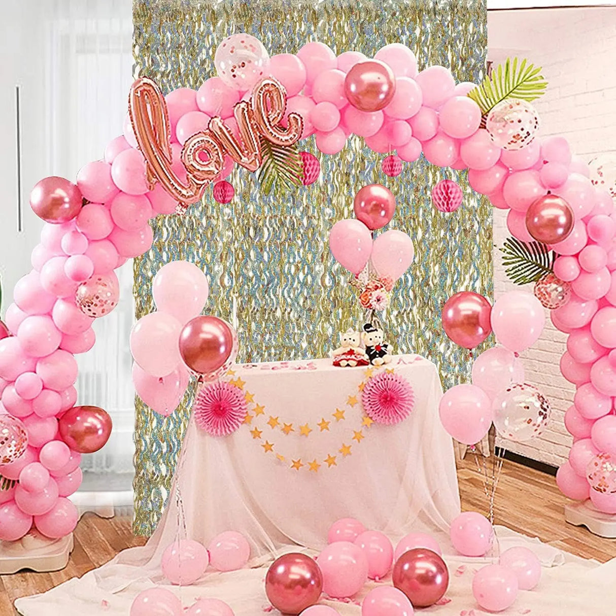 パーティー・インテリア用装飾 波形カーテン 壁面装飾 イベント用