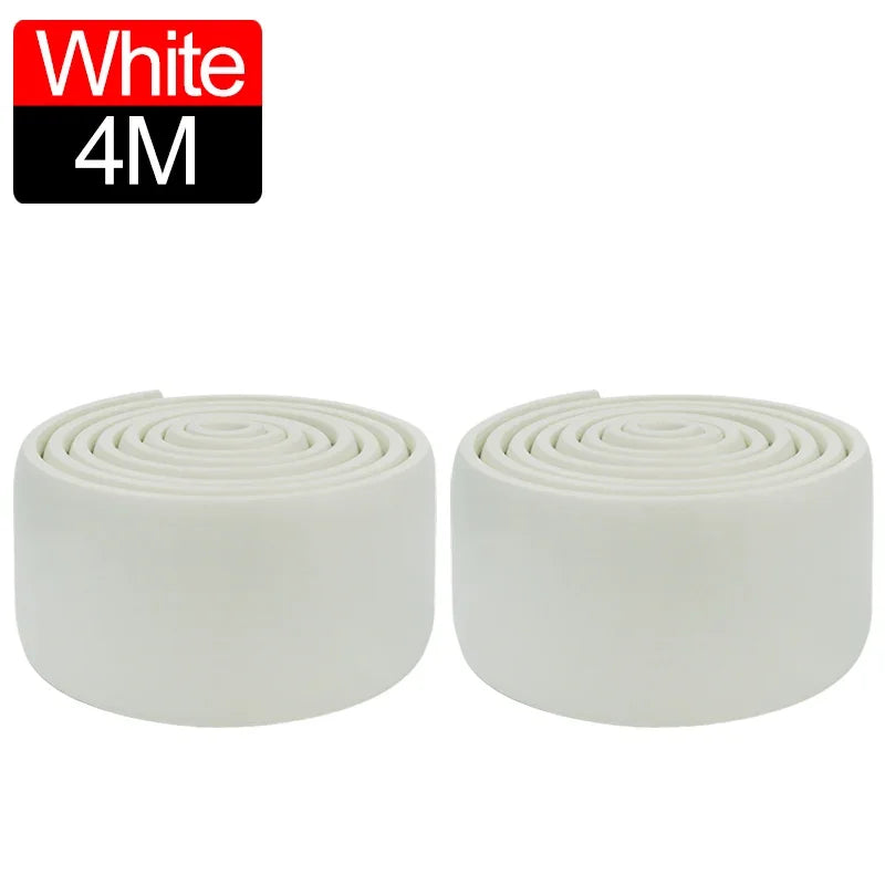 壁面衝撃吸収 幅木風粘着ボーダーシート 幅8㎝x200㎝ 厚さ10㎜