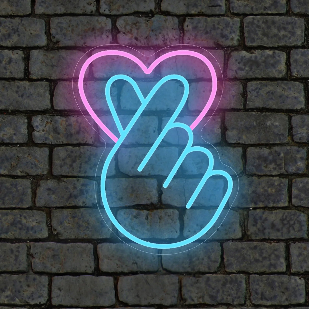 ハート LEDネオンサイン(ネオン看板) USB電源