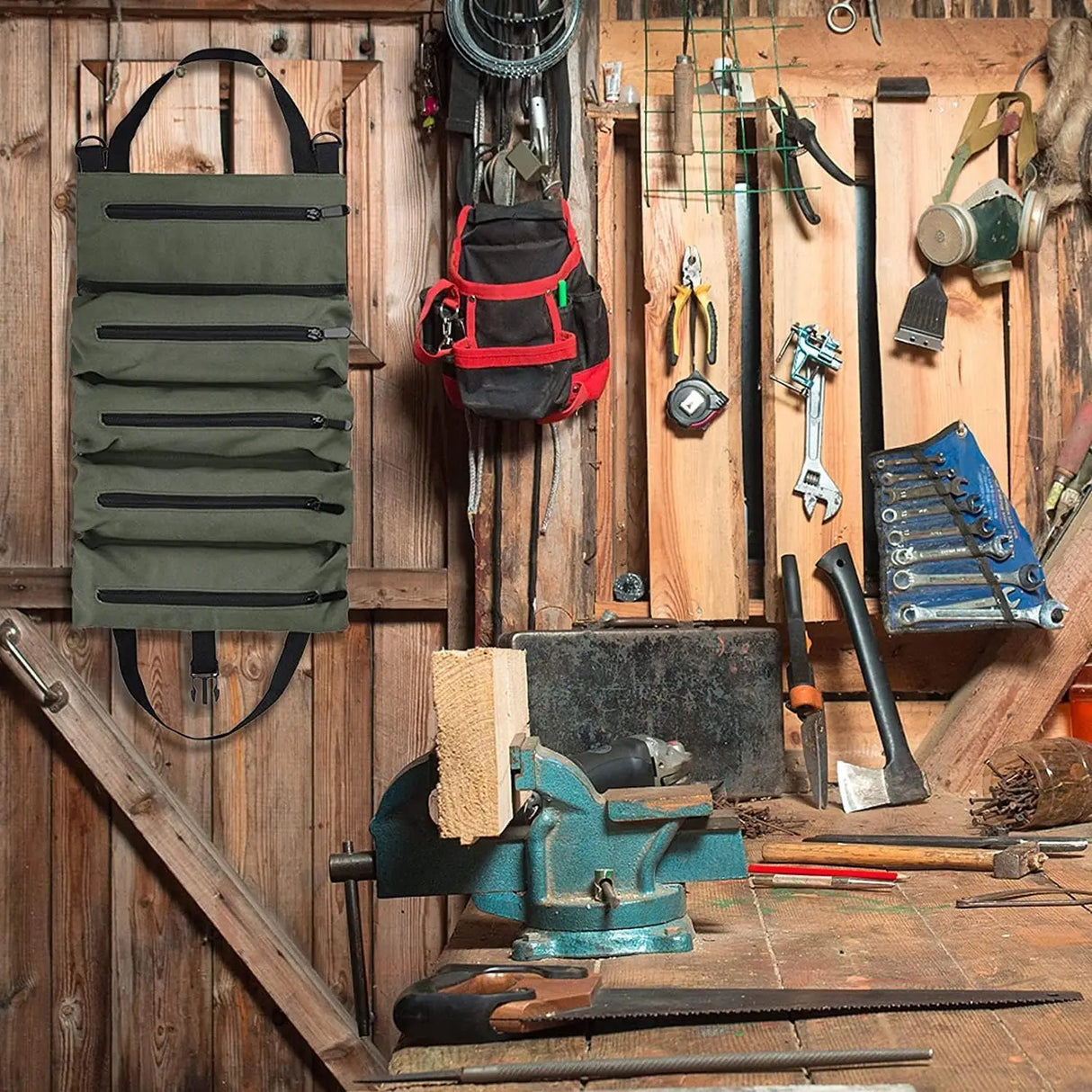 |ノベルティ用品 | 収納力抜群5ポケットツールバッグ