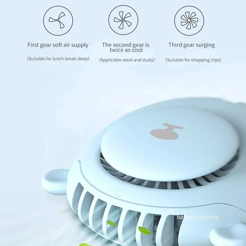 |イベント・ノベルティ用品 | USB充電式 ベアー型ポータブルネックファン