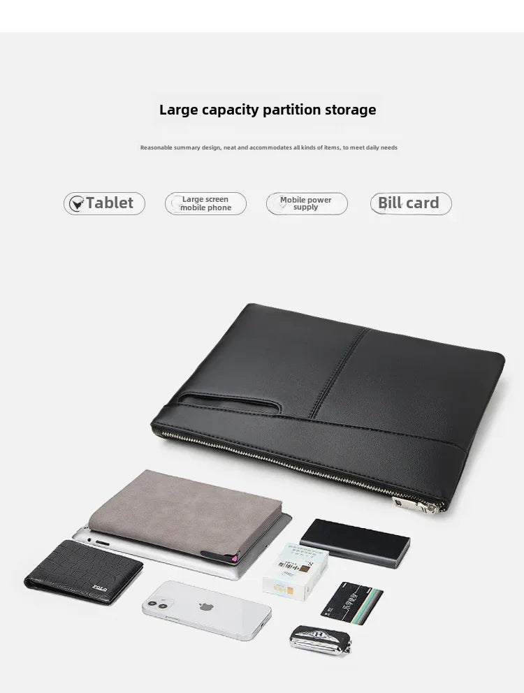 |イベント・ノベルティ用品 | ソフトPUレザークラッチバッグ | S/Lサイズ