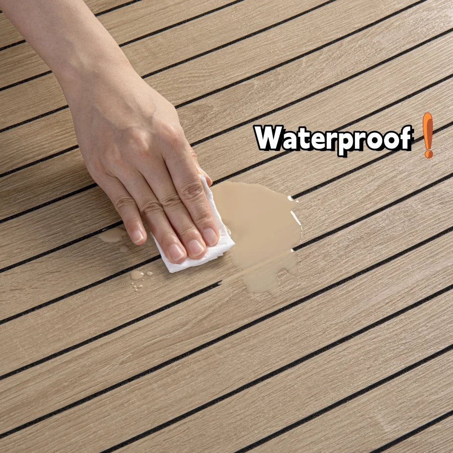 DIY用 木目フローリング風シート 40c幅 長さ3M ナチュラル木目調