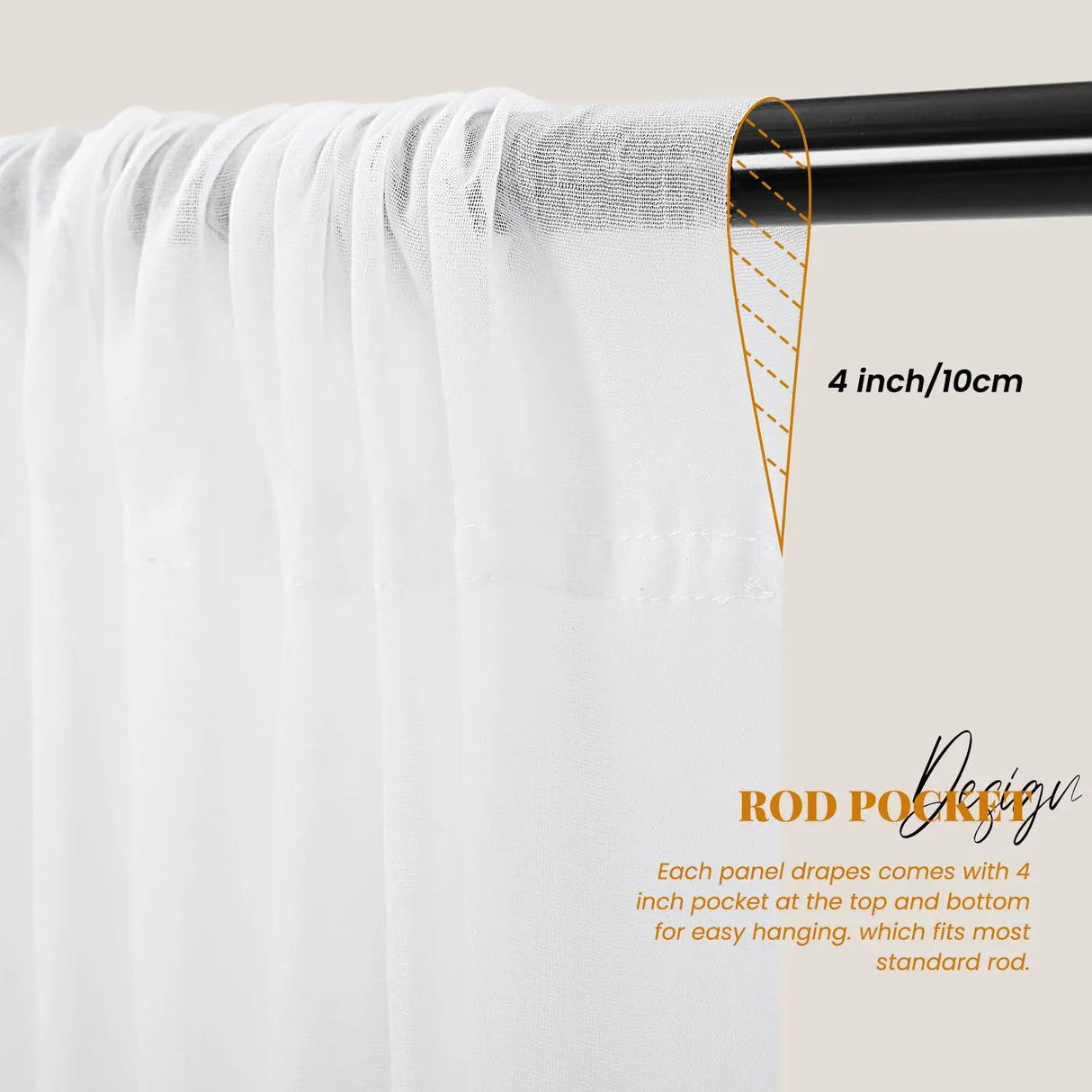 インテリア・パーティ装飾 | シアーカーテン | 3m/6m/10m