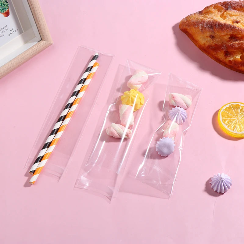 |イベント・ノベルティ用品 | 透明OPP袋 100枚セット | W5×H20cm